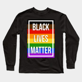 BLM - POC rainbow lgbt Long Sleeve T-Shirt